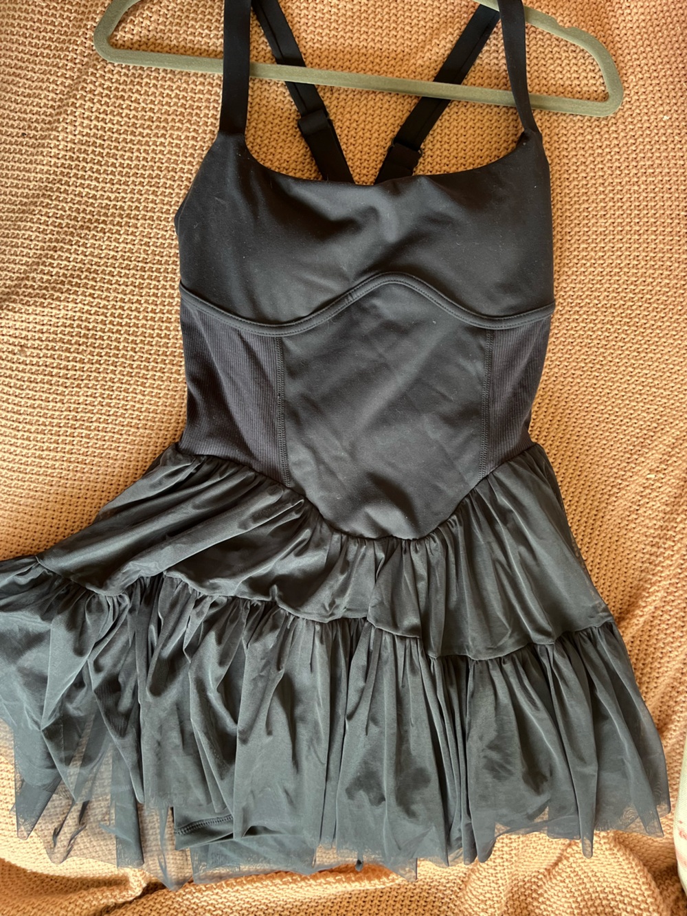 POPFLEX Navy Blue Athletic Dress